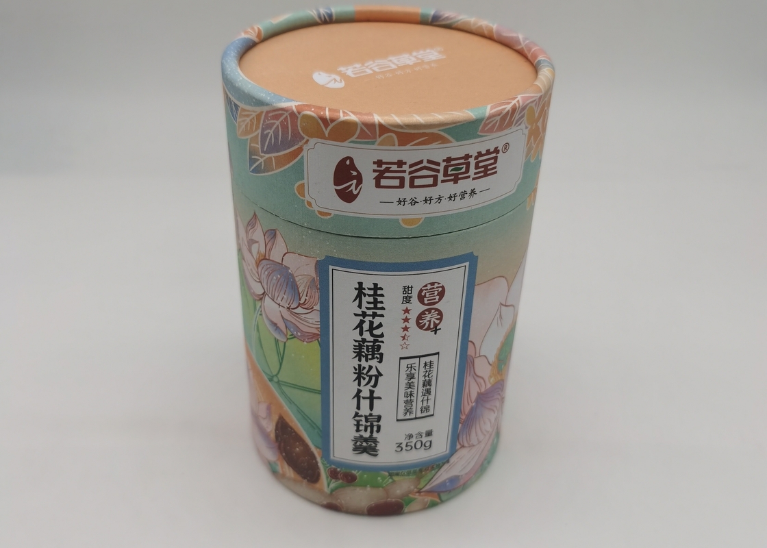 Soem-Nahrungsmittelgrad-Kaffee-Papier-Rohr-Tee-bereitete Verpackenzylinder-Kasten auf