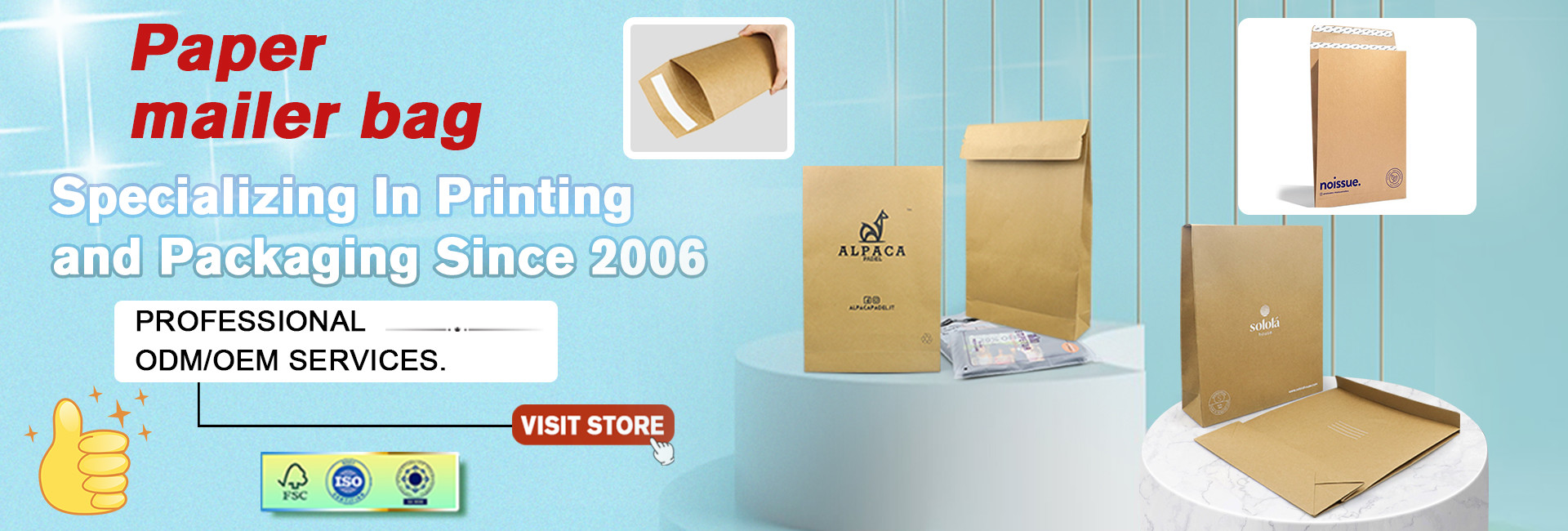 Qualität Papierverpackenkasten usine