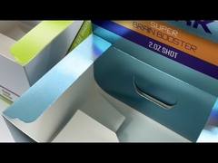 Verpackungsbox aus mattem Laminierungspapier für CBD-Öl