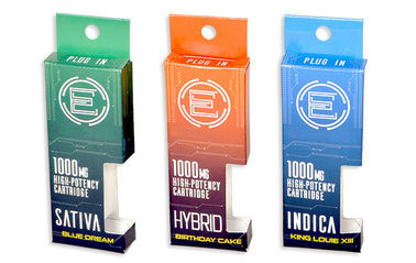 quality 230GSM Weißkarton-Verpackungsbox für Cannabis factory